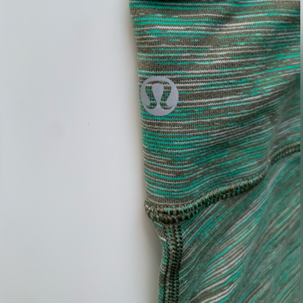 Lululemon Fatigue Green We Are From Space Wunder Under Crop - Picture 4 of 6